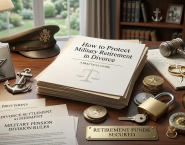 How to Protect Military Retirement in Divorce: Strategies That Work